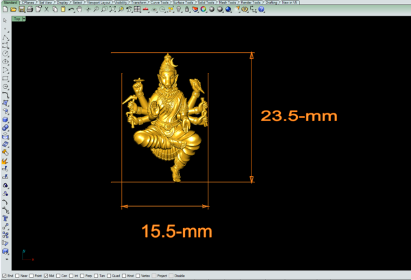 Varahi Devi pendant file - Image 3