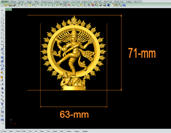 Natraj 3dprint file - Image 2