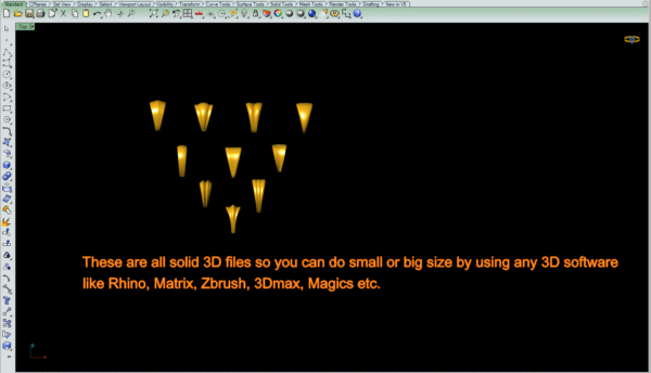 10-pieces Pendant Loop files - Image 2