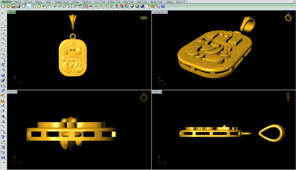 Ganesh pendant 3D-print file-2 - Image 4