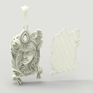Krishna face stl file-4- pic- 1