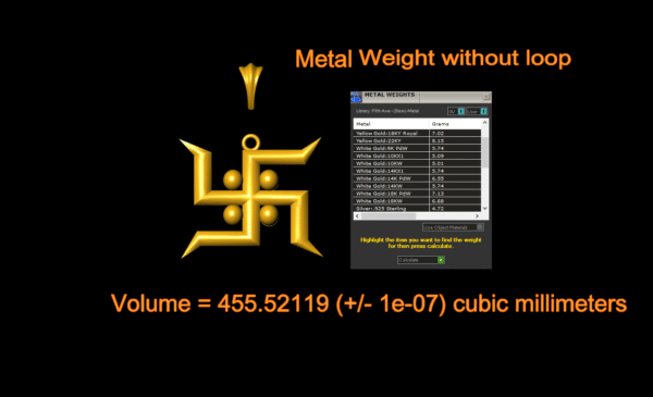 Swastik pendant 3D-printing file - Image 4