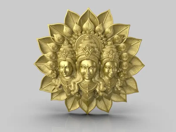 Tridevi jewelry CAD file- pic- 1