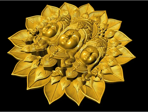 Tridevi jewelry CAD file - Image 5