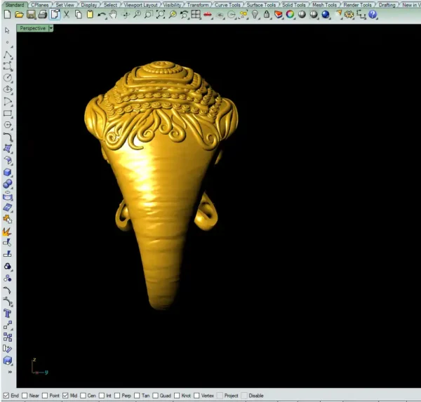 Elephant Ring 3Dprint File-2 - Image 11