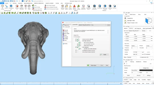 Elephant Ring 3Dprint File-2 - Image 9