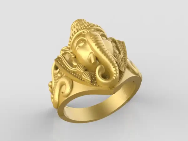 Ganesh Ring CAD File-2- pic- 1
