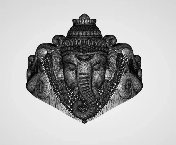 Ganesh Ring CAD File-2 - Image 10