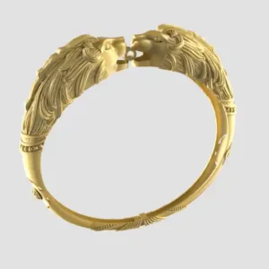 Lion face bangle file-1- pic- 1