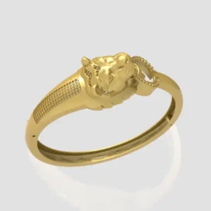 Lion face bangle file-3- pic- 1