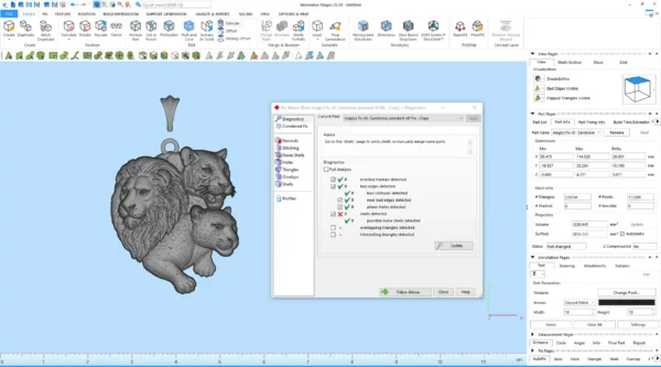 Carnivores pendant stl file - Image 12
