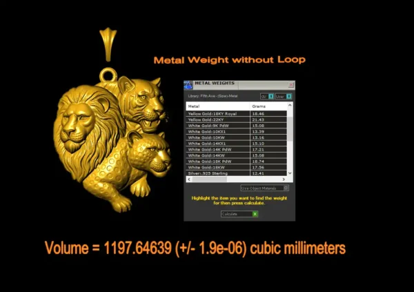Carnivores pendant stl file - Image 2