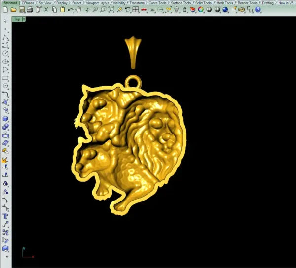 Carnivores pendant stl file - Image 5