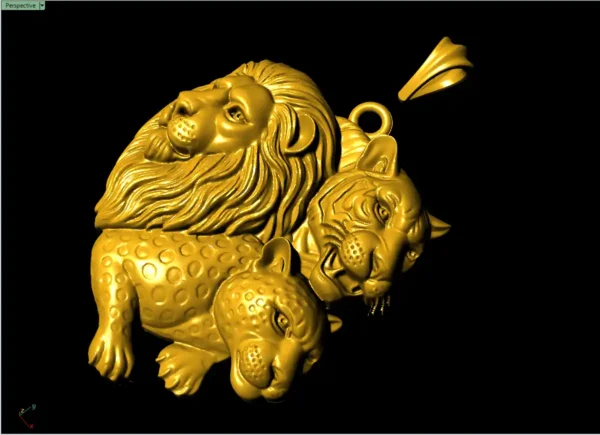 Carnivores pendant stl file - Image 6