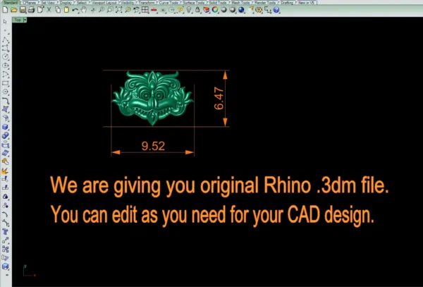 Narakasura 3dm cad file - Image 2