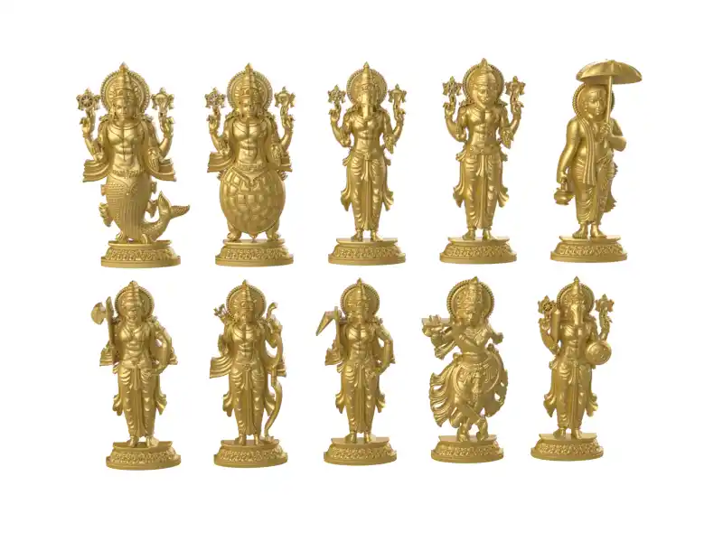 Ten Avatars stl file
